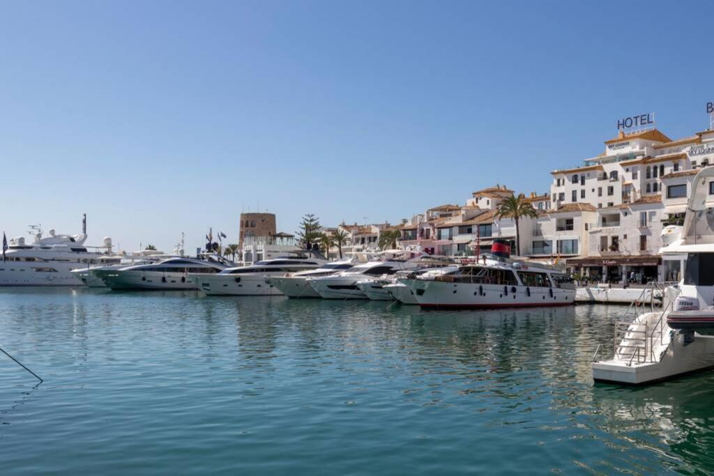 Puerto Banus Second Line, Luxury Apartement Marbella Exterior foto